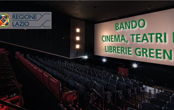 bando cinema teatri librerie verdi e digital