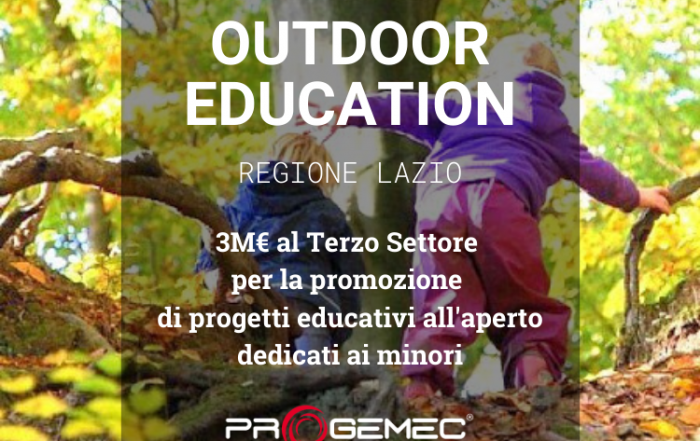 Educazione all'aperto per minori