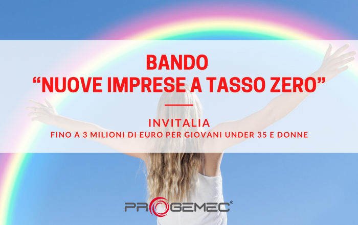 Bando Imprese a Tasso zero
