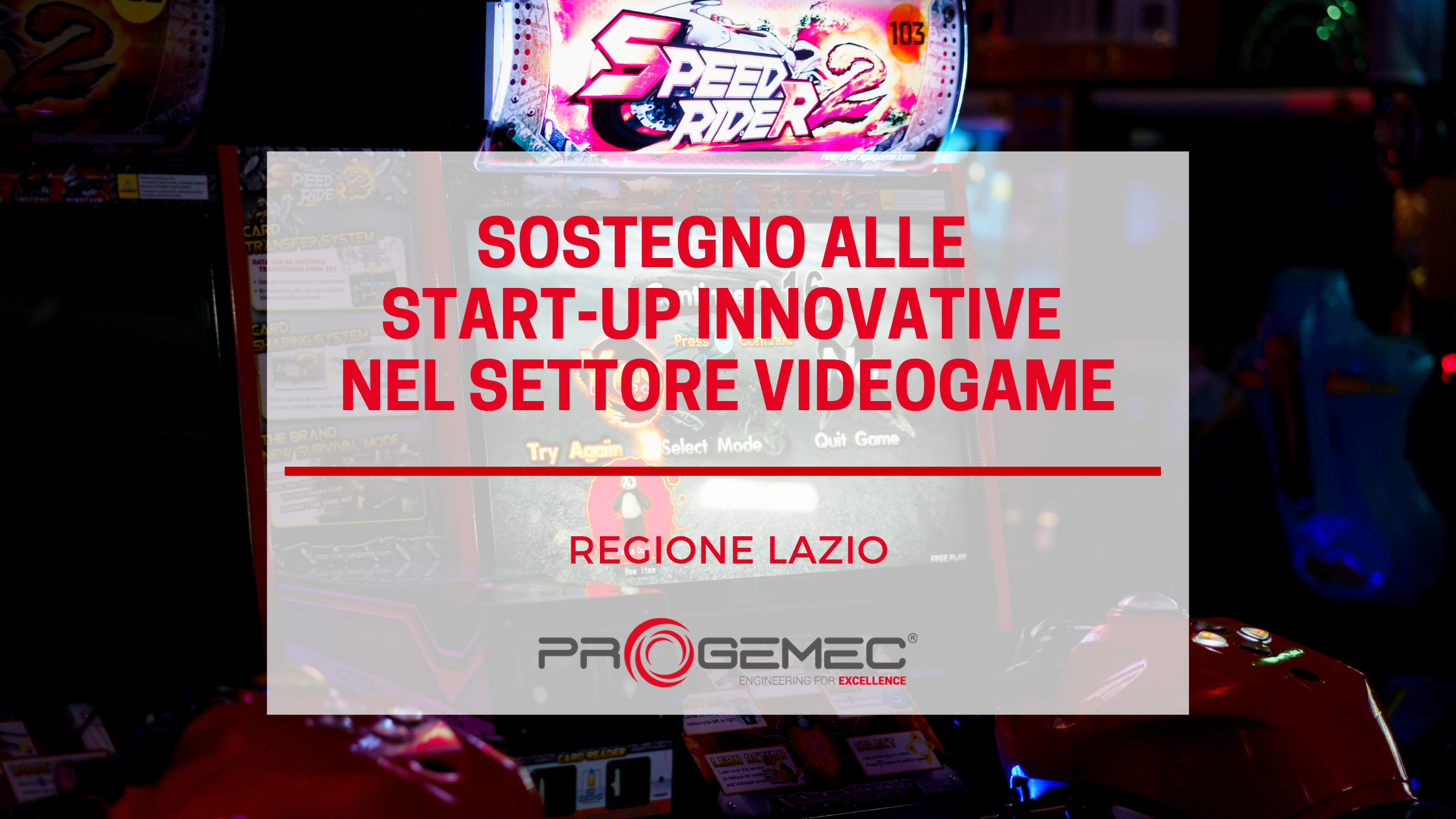 Startup videogame Lazio