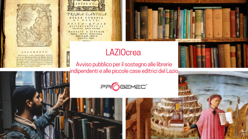 LAZIOcrea - Incentivi per librerie indipendenti e piccole case editrici