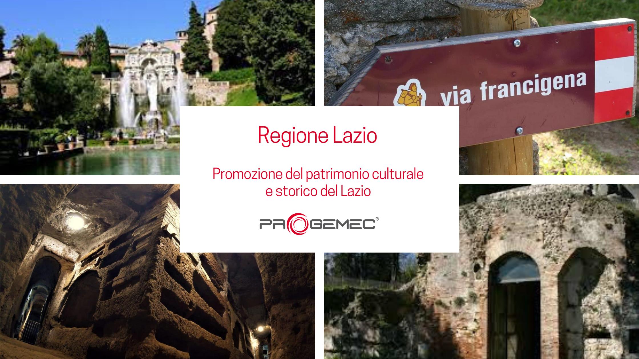 Regione Lazio - Promozione del patrimonio culturale e storico del Lazio